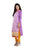 Womens Designer Purple Chanderi Partywear Salwar Suit Dress Material For Womens