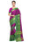 Pink, Green Color Poly Silk Saree only in Bigswipe