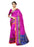 Pink, Royal Blue Color  Poly Silk Saree only in Bigswipe