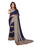 Navy Blue, Cream Color  Georgette Saree only in Bigswipe