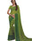 Georgette Digital Saree With Blouse Green Color Saree only in Bigswipe