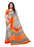 Black, Off White, Orange Color  Georgette Saree only in Bigswipe