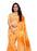 Orange Color Georgette Printed Work Saree only in Bigswipe