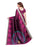 Purple, Multi Color Poly Silk Saree