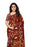 Maroon, Yellow, Multi Color Georgette Printed Work Saree only in Bigswipe