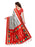 Off White, Red, Multi Color Poly Silk Saree only in Bigswipe