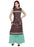 Green (Olive Green), Multi Color Digital Printed Poly Cotton Kurti only in Bigswipe