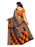 Beige, Brown, Multi Color Poly Silk Saree only in Bigswipe