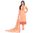 Georgette Fabric Peach Color Dress Material only in Bigswipe