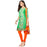 Glaze Cotton Fabric Green  Color Dress Material only in Bigswipe