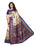 Beige, Blue Color  Poly Silk Saree only in Bigswipe