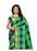 Green, Purple Color Poly Silk Woven Checks Work Saree only in Bigswipe