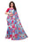 Blue, Multi Color  Georgette Saree only in Bigswipe