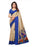 Beige, Blue Color  Poly Silk Saree only in Bigswipe