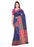 Navy Blue Color Tussar Silk (Poly Silk) Jacquard Border Work Saree only in Bigswipe