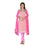 Glaze Cotton Fabric Light Pink Color Dress Material only in Bigswipe