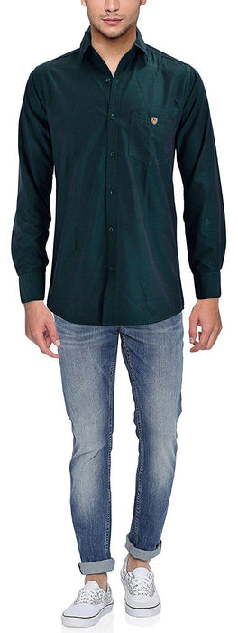 Mens Stylish Plain Shirt only in Bigswipe