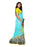 Blue, Multi Color Georgette Saree only in Bigswipe