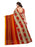 Red, Multi Color Georgette Saree