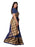 Navy Blue, Black Color Poly Silk Saree only in Bigswipe