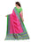 Pink, Green, Multi Color Poly Silk Saree only in Bigswipe