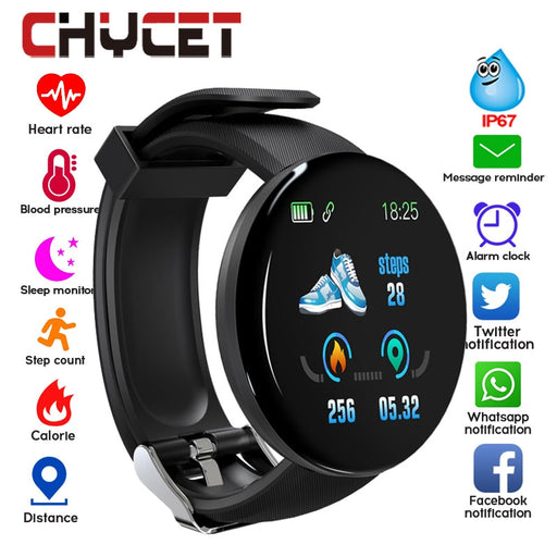 2019 Bluetooth Smart Watch Men Blood Pressure Round Smartwatch Women Watch Waterproof Sport Tracker WhatsApp For Android Ios only in Bigswipe