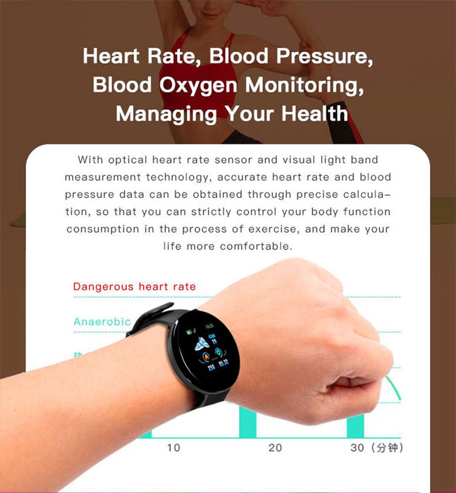 2019 Bluetooth Smart Watch Men Blood Pressure Round Smartwatch Women Watch Waterproof Sport Tracker WhatsApp For Android Ios only in Bigswipe