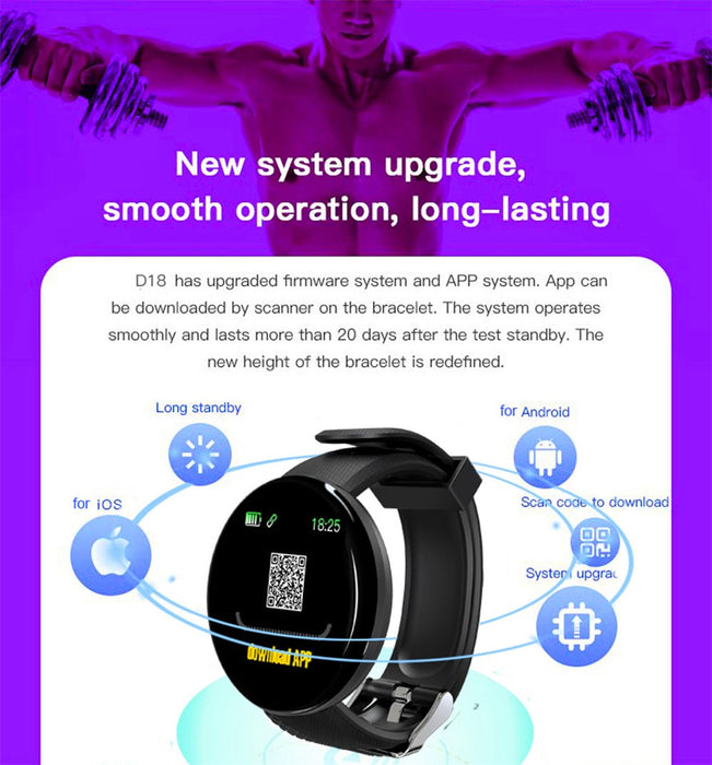 2019 Bluetooth Smart Watch Men Blood Pressure Round Smartwatch Women Watch Waterproof Sport Tracker WhatsApp For Android Ios only in Bigswipe