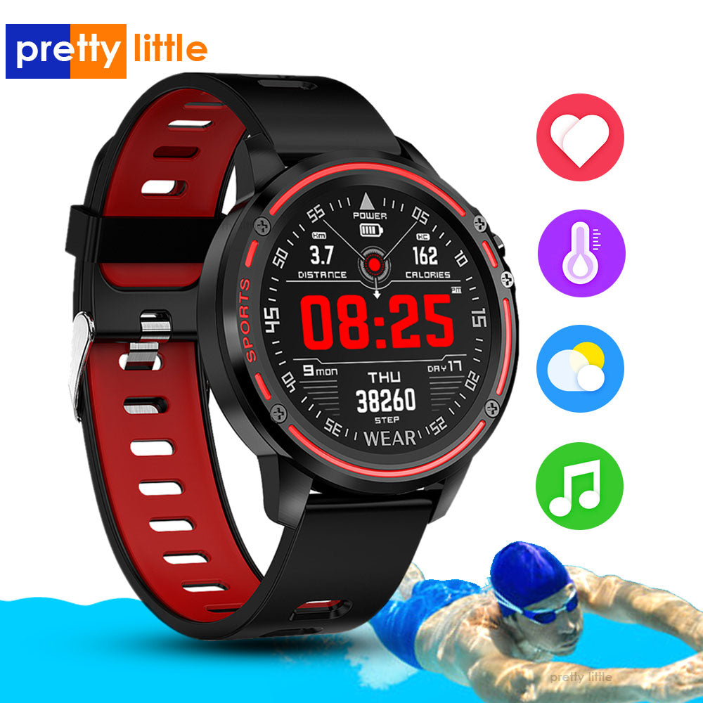 L8 Smart Watch Men IP68 Waterproof Reloj  Hombre Mode  SmartWatch With ECG PPG Blood Pressure Heart Rate sports fitness watches only in Bigswipe