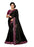 Black Color Chiffon Saree only in Bigswipe