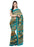 Beige,Blue Color Georgette Saree only in Bigswipe