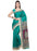 Green Color Tussar Silk Saree only in Bigswipe