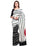 Black, White Color Crepe Saree only in Bigswipe