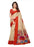 Beige, Red Color  Poly Silk Saree only in Bigswipe