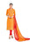 Orange Dress Material only in Bigswipe