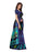 Navy Blue, Turquoise, Multi Color Poly Silk Saree only in Bigswipe