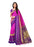 Pink, Purple, Multi Color  Poly Silk Saree only in Bigswipe