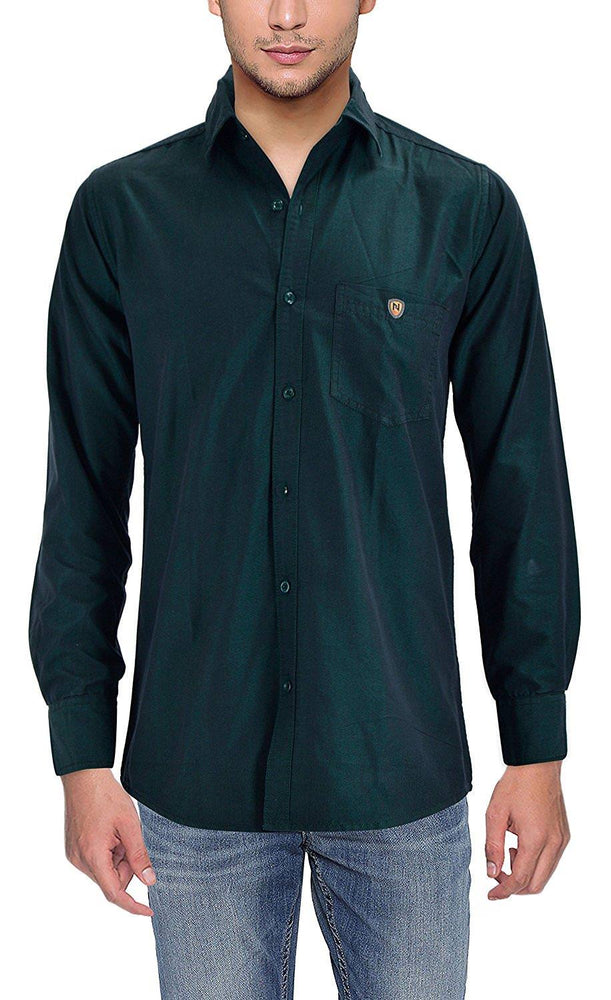 Mens Stylish Plain Shirt only in Bigswipe