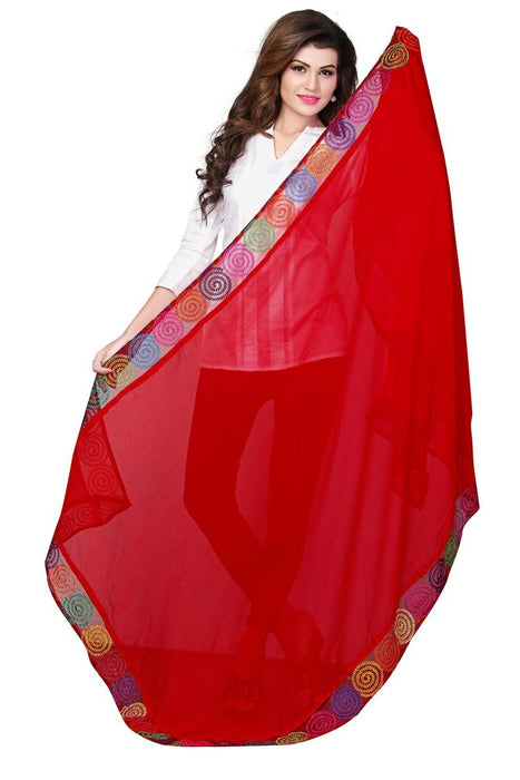 Nazneen Border Work Dupatta only in Bigswipe