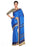 Blue, Navy Blue Color Crepe Saree only in Bigswipe