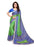 Beige, Green, Blue Color  Crushed Georgette Saree only in Bigswipe