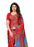 Red, Multi Color Crepe Printed Work Saree