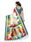 Off White, Turquoise Color Poly Silk Saree only in Bigswipe