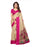 Beige, Pink Color  Poly Silk Saree only in Bigswipe