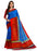 Blue, Red Color  Poly Silk Saree only in Bigswipe