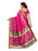 Pink, Multi Color Poly Silk Saree only in Bigswipe