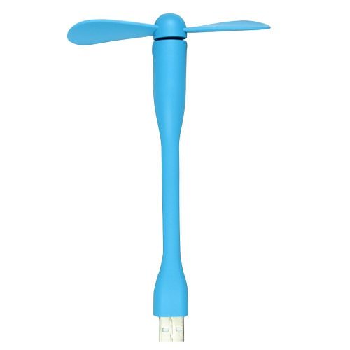 Portable Flexible USB Fan_Blue only in Bigswipe