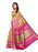 Pink, Beige, Multi Color Poly Silk Saree only in Bigswipe