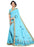Light Blue Color Georgette Saree only in Bigswipe