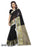 Black, Grey Color Cotton Silk Saree only in Bigswipe